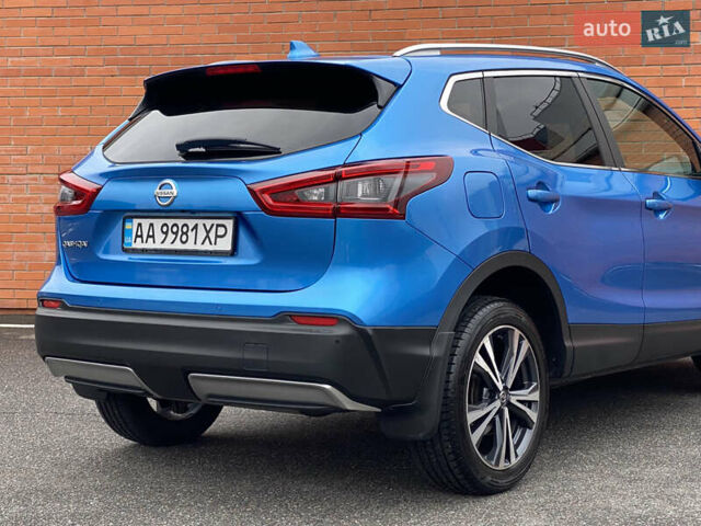 Синий Ниссан Кашкай, объемом двигателя 1.6 л и пробегом 149 тыс. км за 17000 $, фото 12 на Automoto.ua