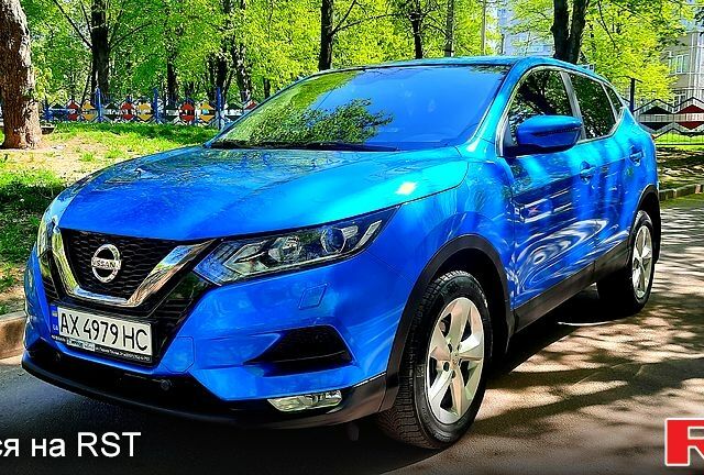 Синий Ниссан Кашкай, объемом двигателя 1.2 л и пробегом 42 тыс. км за 17400 $, фото 2 на Automoto.ua