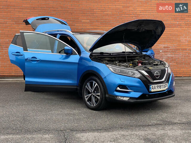 Синий Ниссан Кашкай, объемом двигателя 1.6 л и пробегом 149 тыс. км за 17000 $, фото 23 на Automoto.ua