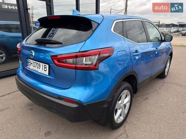 Синий Ниссан Кашкай, объемом двигателя 2 л и пробегом 121 тыс. км за 17800 $, фото 3 на Automoto.ua