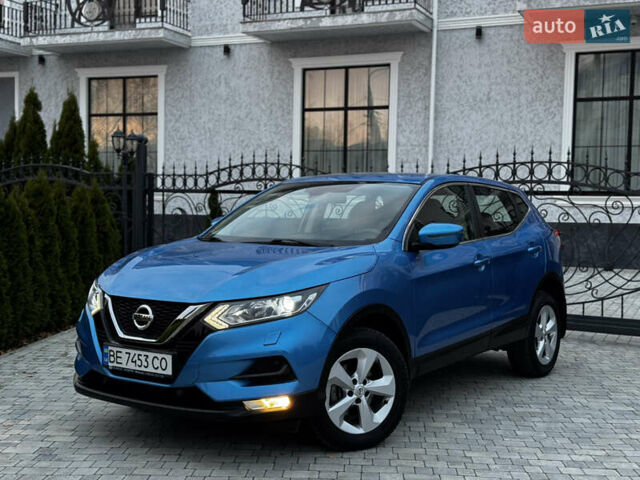 Синий Ниссан Кашкай, объемом двигателя 1.6 л и пробегом 107 тыс. км за 16350 $, фото 1 на Automoto.ua