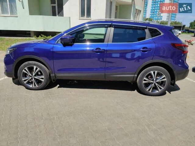 Синий Ниссан Кашкай, объемом двигателя 1.6 л и пробегом 40 тыс. км за 24000 $, фото 13 на Automoto.ua
