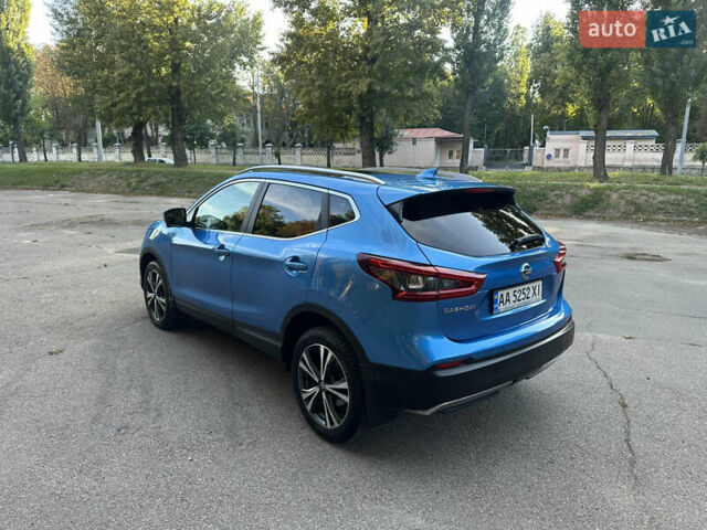 Синий Ниссан Кашкай, объемом двигателя 1.6 л и пробегом 101 тыс. км за 18999 $, фото 3 на Automoto.ua