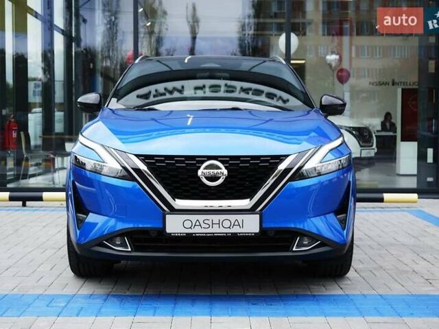 Синий Ниссан Кашкай, объемом двигателя 1.33 л и пробегом 1 тыс. км за 29500 $, фото 2 на Automoto.ua