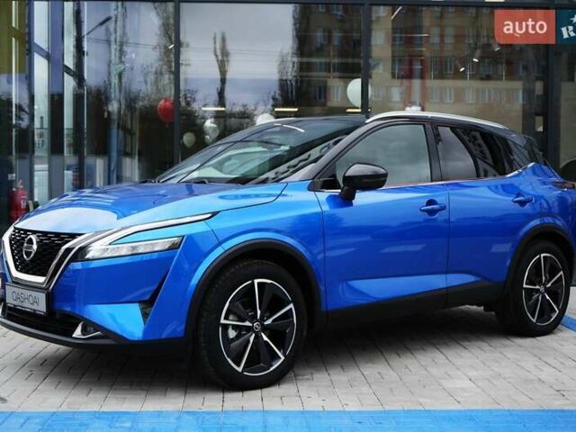 Синий Ниссан Кашкай, объемом двигателя 1.33 л и пробегом 1 тыс. км за 29500 $, фото 1 на Automoto.ua