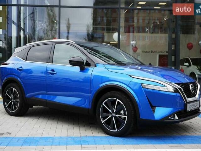 Синий Ниссан Кашкай, объемом двигателя 1.33 л и пробегом 1 тыс. км за 29500 $, фото 3 на Automoto.ua