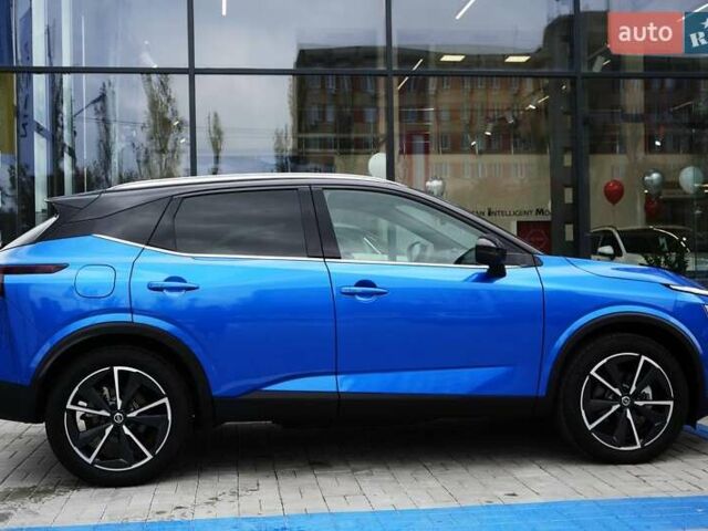 Синий Ниссан Кашкай, объемом двигателя 1.33 л и пробегом 1 тыс. км за 29500 $, фото 4 на Automoto.ua