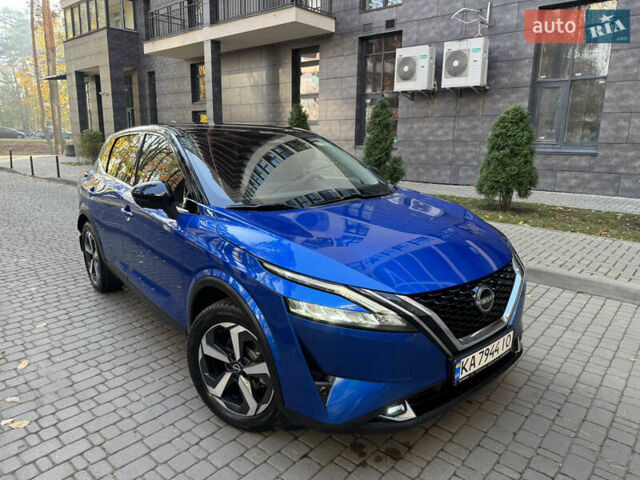 Синій Ніссан Кашкай, об'ємом двигуна 1.33 л та пробігом 95 тис. км за 25800 $, фото 1 на Automoto.ua