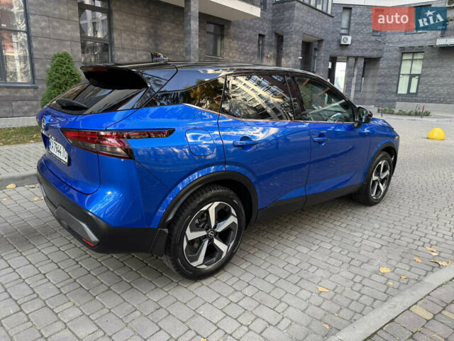 Синій Ніссан Кашкай, об'ємом двигуна 1.33 л та пробігом 95 тис. км за 25800 $, фото 5 на Automoto.ua