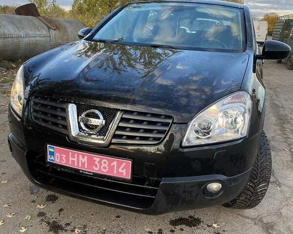 Черный Ниссан Кашкай 2, объемом двигателя 1.5 л и пробегом 230 тыс. км за 8800 $, фото 1 на Automoto.ua
