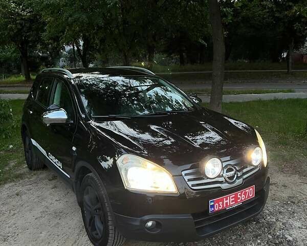 Черный Ниссан Кашкай 2, объемом двигателя 2 л и пробегом 260 тыс. км за 7300 $, фото 2 на Automoto.ua