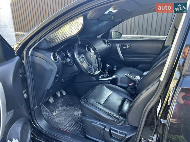 Черный Ниссан Кашкай 2, объемом двигателя 2 л и пробегом 380 тыс. км за 8600 $, фото 13 на Automoto.ua