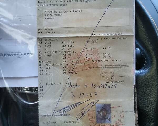 Черный Ниссан Кашкай 2, объемом двигателя 1.5 л и пробегом 236 тыс. км за 10900 $, фото 42 на Automoto.ua