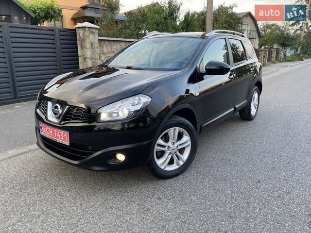 Черный Ниссан Кашкай 2, объемом двигателя 1.5 л и пробегом 228 тыс. км за 9800 $, фото 1 на Automoto.ua