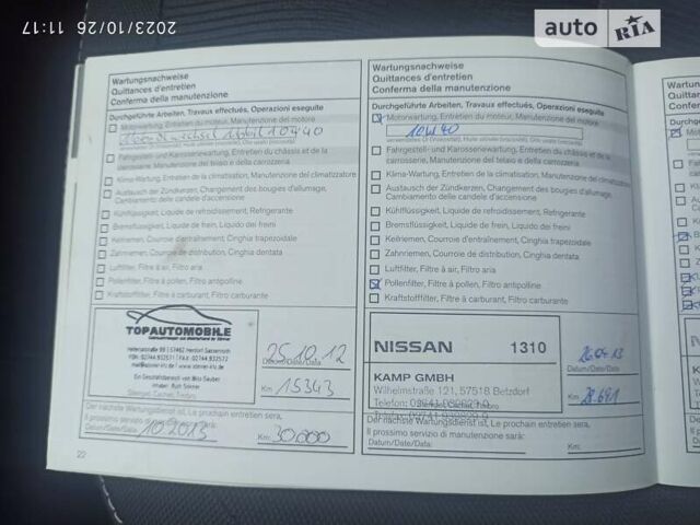 Чорний Ніссан Кашкай 2, об'ємом двигуна 1.6 л та пробігом 242 тис. км за 10900 $, фото 19 на Automoto.ua