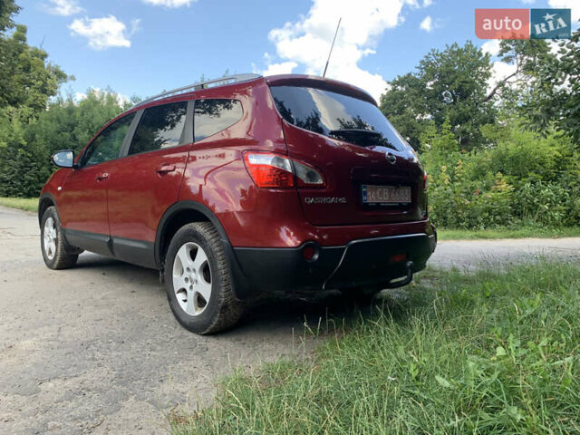 Червоний Ніссан Кашкай 2, об'ємом двигуна 1.5 л та пробігом 244 тис. км за 10799 $, фото 7 на Automoto.ua