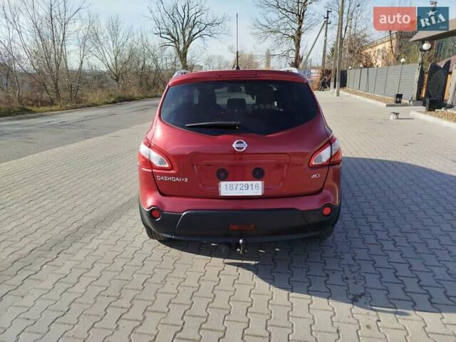 Красный Ниссан Кашкай 2, объемом двигателя 1.5 л и пробегом 226 тыс. км за 10400 $, фото 10 на Automoto.ua