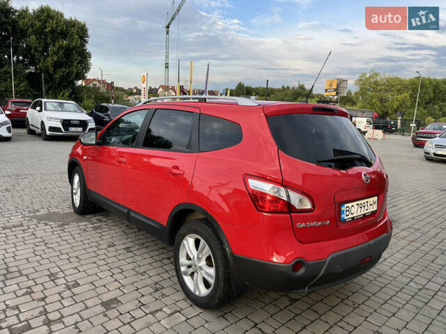 Червоний Ніссан Кашкай 2, об'ємом двигуна 2 л та пробігом 195 тис. км за 9750 $, фото 3 на Automoto.ua