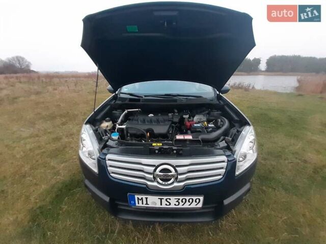 Синий Ниссан Кашкай 2, объемом двигателя 2 л и пробегом 164 тыс. км за 10500 $, фото 10 на Automoto.ua
