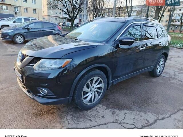 Черный Ниссан Rogue, объемом двигателя 2.49 л и пробегом 261 тыс. км за 12700 $, фото 13 на Automoto.ua