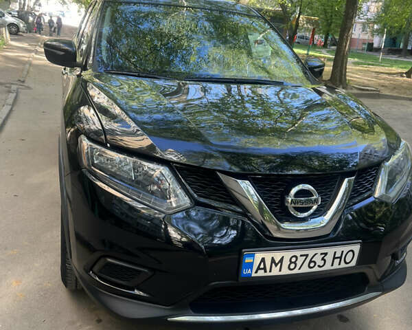 Черный Ниссан Rogue, объемом двигателя 2.5 л и пробегом 200 тыс. км за 11200 $, фото 1 на Automoto.ua