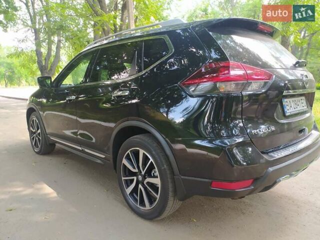 Черный Ниссан Rogue, объемом двигателя 2.5 л и пробегом 79 тыс. км за 18500 $, фото 4 на Automoto.ua