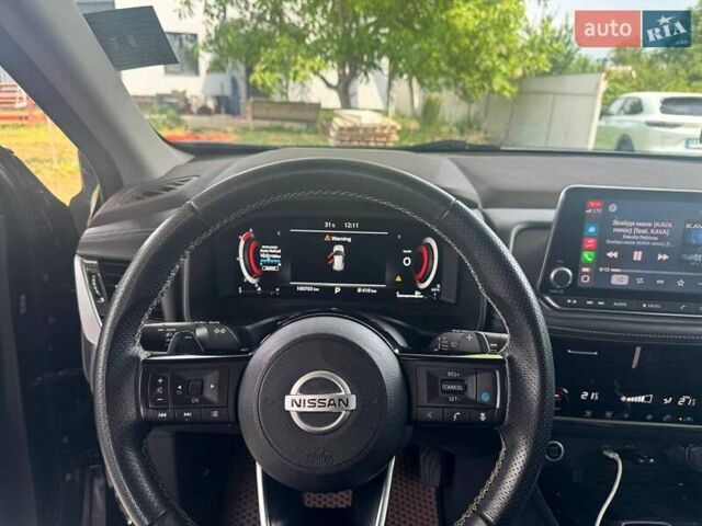 Черный Ниссан Rogue, объемом двигателя 2.49 л и пробегом 100 тыс. км за 22700 $, фото 7 на Automoto.ua
