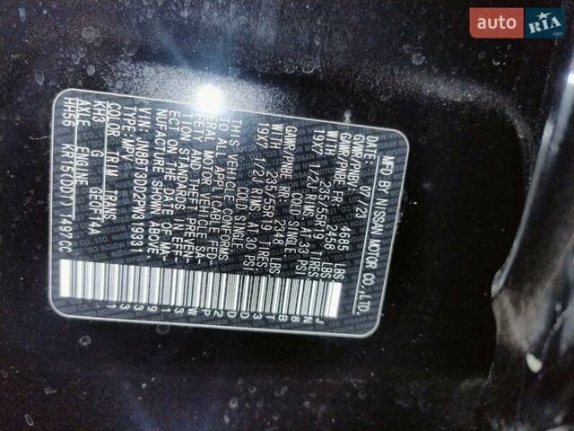 Черный Ниссан Rogue, объемом двигателя 1.5 л и пробегом 16 тыс. км за 28500 $, фото 7 на Automoto.ua