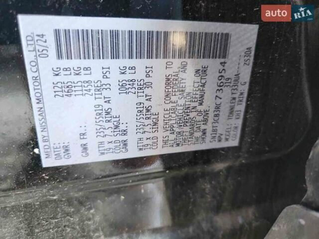 Черный Ниссан Rogue, объемом двигателя 1.5 л и пробегом 16 тыс. км за 17100 $, фото 17 на Automoto.ua