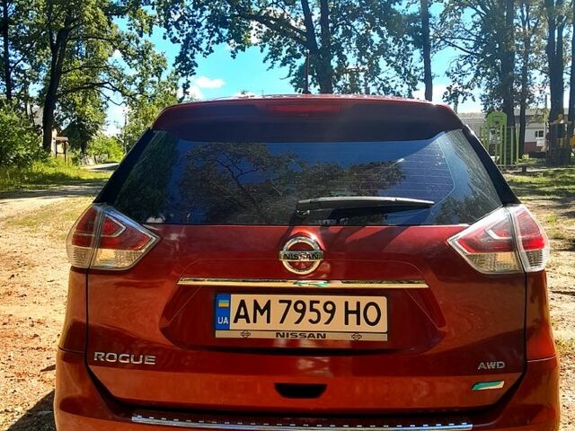 Червоний Ніссан Rogue, об'ємом двигуна 2.5 л та пробігом 235 тис. км за 12300 $, фото 4 на Automoto.ua