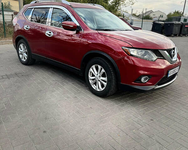 Красный Ниссан Rogue, объемом двигателя 2.49 л и пробегом 225 тыс. км за 13500 $, фото 4 на Automoto.ua