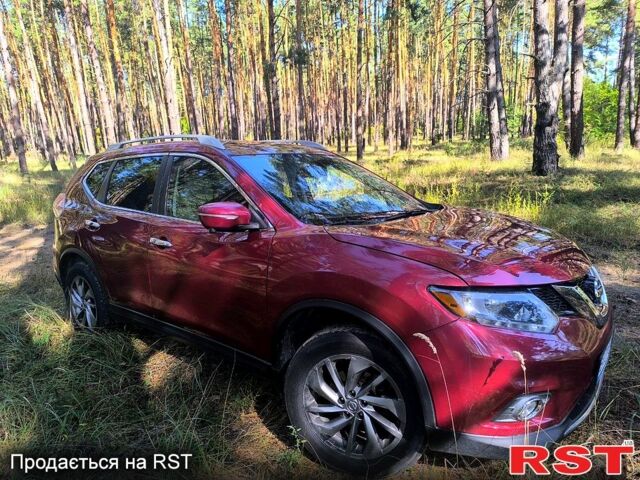 Красный Ниссан Rogue, объемом двигателя 2.5 л и пробегом 250 тыс. км за 14000 $, фото 3 на Automoto.ua