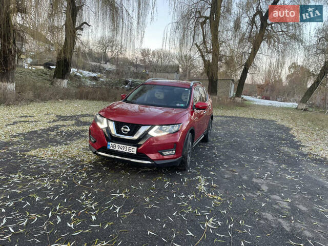 Красный Ниссан Rogue, объемом двигателя 2.49 л и пробегом 100 тыс. км за 16000 $, фото 36 на Automoto.ua