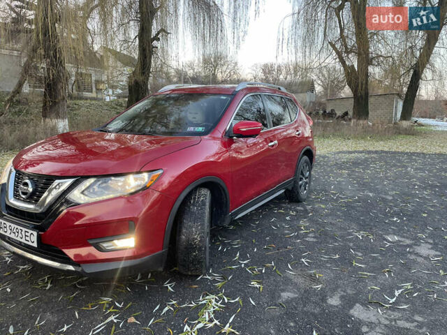 Красный Ниссан Rogue, объемом двигателя 2.49 л и пробегом 100 тыс. км за 16000 $, фото 17 на Automoto.ua