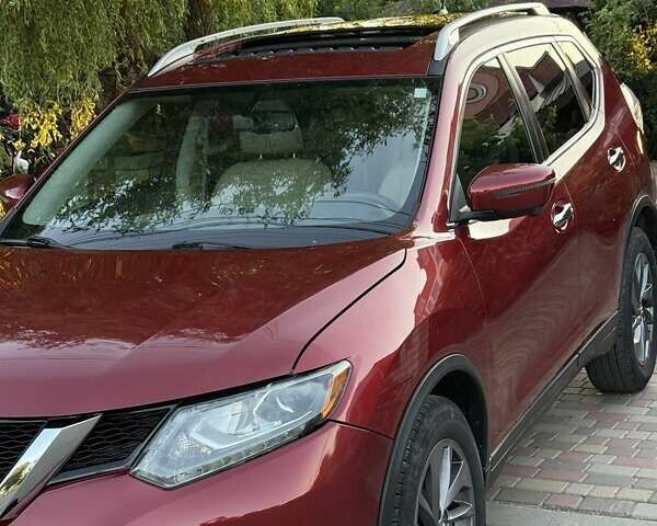 Красный Ниссан Rogue, объемом двигателя 2.49 л и пробегом 125 тыс. км за 14750 $, фото 1 на Automoto.ua