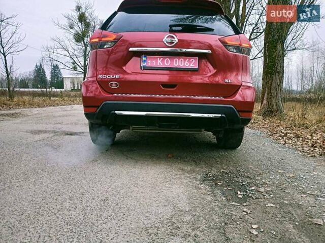 Червоний Ніссан Rogue, об'ємом двигуна 2.49 л та пробігом 160 тис. км за 13999 $, фото 11 на Automoto.ua