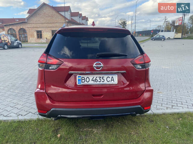 Красный Ниссан Rogue, объемом двигателя 2.49 л и пробегом 76 тыс. км за 14500 $, фото 1 на Automoto.ua
