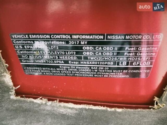 Червоний Ніссан Rogue, об'ємом двигуна 2.49 л та пробігом 160 тис. км за 13999 $, фото 60 на Automoto.ua