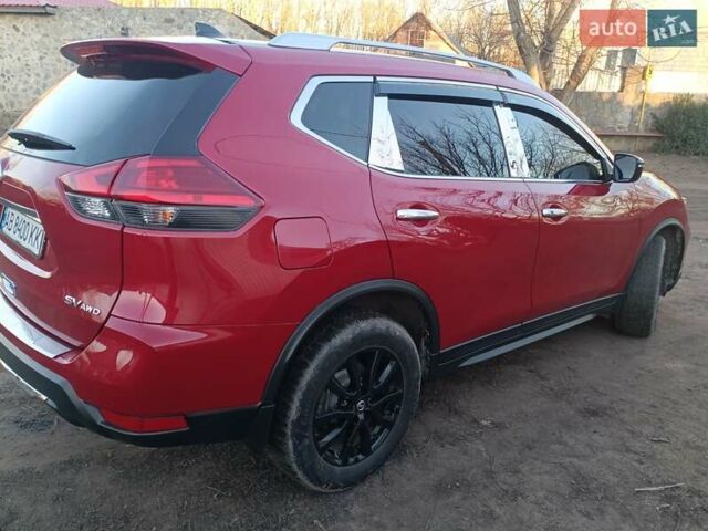 Красный Ниссан Rogue, объемом двигателя 2.49 л и пробегом 191 тыс. км за 15000 $, фото 5 на Automoto.ua