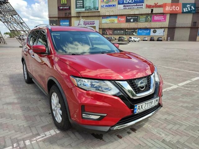 Красный Ниссан Rogue, объемом двигателя 2.49 л и пробегом 71 тыс. км за 16500 $, фото 8 на Automoto.ua