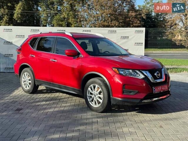 Красный Ниссан Rogue, объемом двигателя 2.5 л и пробегом 187 тыс. км за 10900 $, фото 1 на Automoto.ua