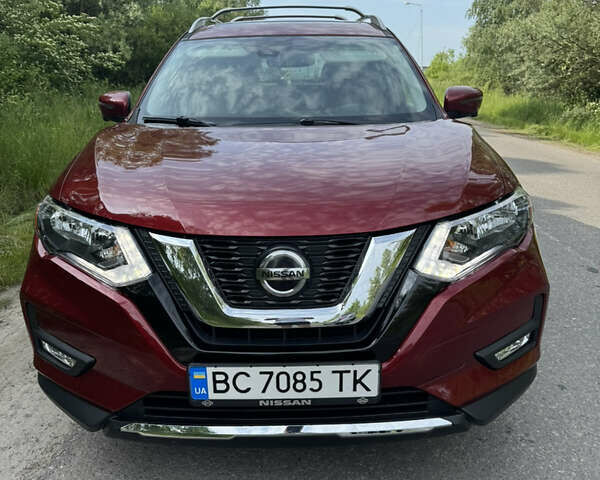 Красный Ниссан Rogue, объемом двигателя 2.49 л и пробегом 73 тыс. км за 17600 $, фото 1 на Automoto.ua