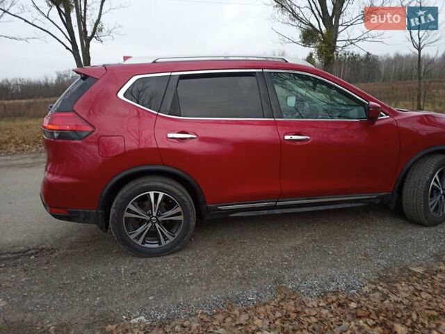 Червоний Ніссан Rogue, об'ємом двигуна 2.49 л та пробігом 160 тис. км за 13999 $, фото 7 на Automoto.ua