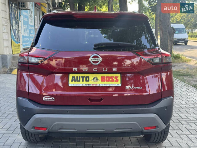 Красный Ниссан Rogue, объемом двигателя 2.49 л и пробегом 93 тыс. км за 23999 $, фото 17 на Automoto.ua