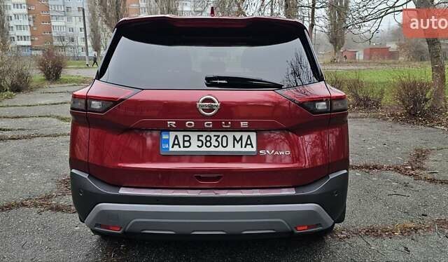 Красный Ниссан Rogue, объемом двигателя 2.49 л и пробегом 95 тыс. км за 22500 $, фото 8 на Automoto.ua