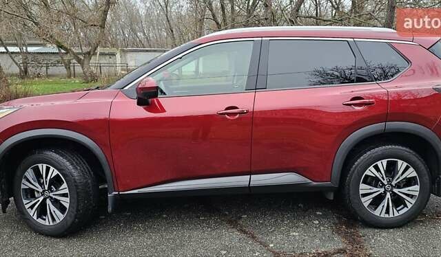 Красный Ниссан Rogue, объемом двигателя 2.49 л и пробегом 95 тыс. км за 22500 $, фото 3 на Automoto.ua