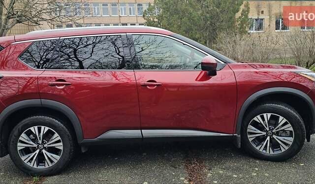 Красный Ниссан Rogue, объемом двигателя 2.49 л и пробегом 95 тыс. км за 22500 $, фото 4 на Automoto.ua