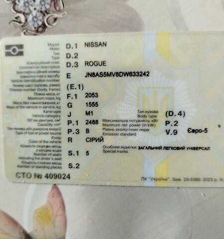 Ниссан Rogue 2013 в Черновцах на Automoto.ua Серый Ниссан Rogue, объемом двигателя 2.5 л и пробегом 151 тыс. км за 9500 $, фото 1 на Automoto.ua