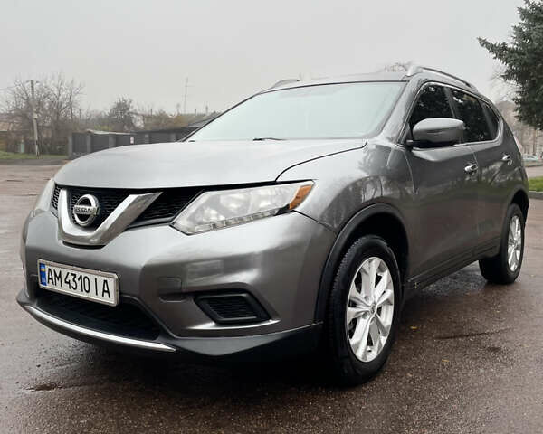 Сірий Ніссан Rogue, об'ємом двигуна 2.5 л та пробігом 218 тис. км за 10800 $, фото 2 на Automoto.ua