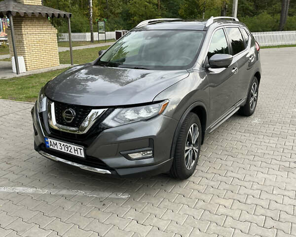Сірий Ніссан Rogue, об'ємом двигуна 2.49 л та пробігом 94 тис. км за 16700 $, фото 7 на Automoto.ua
